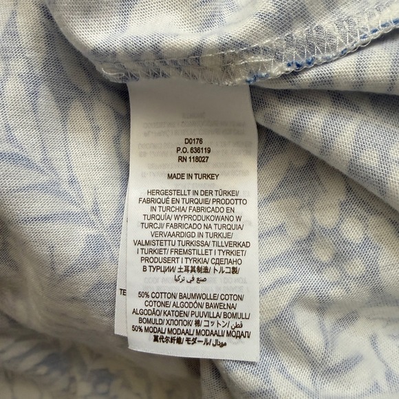 Boden Women Botanical Leaf Print Tassel Belt Maxi Dress Size US 2P Lightweight - Picture 10 of 13